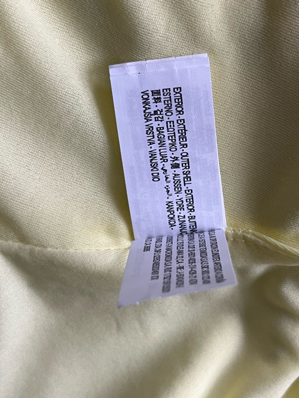 NWOT Halter Peplum Top in Light Lemon Yellow Lemonade - Picture 11 of 11